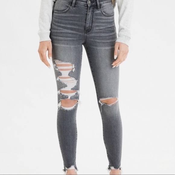 American Eagle Outfitters Denim - AE grey ne(x)t level stretch skinny jeans